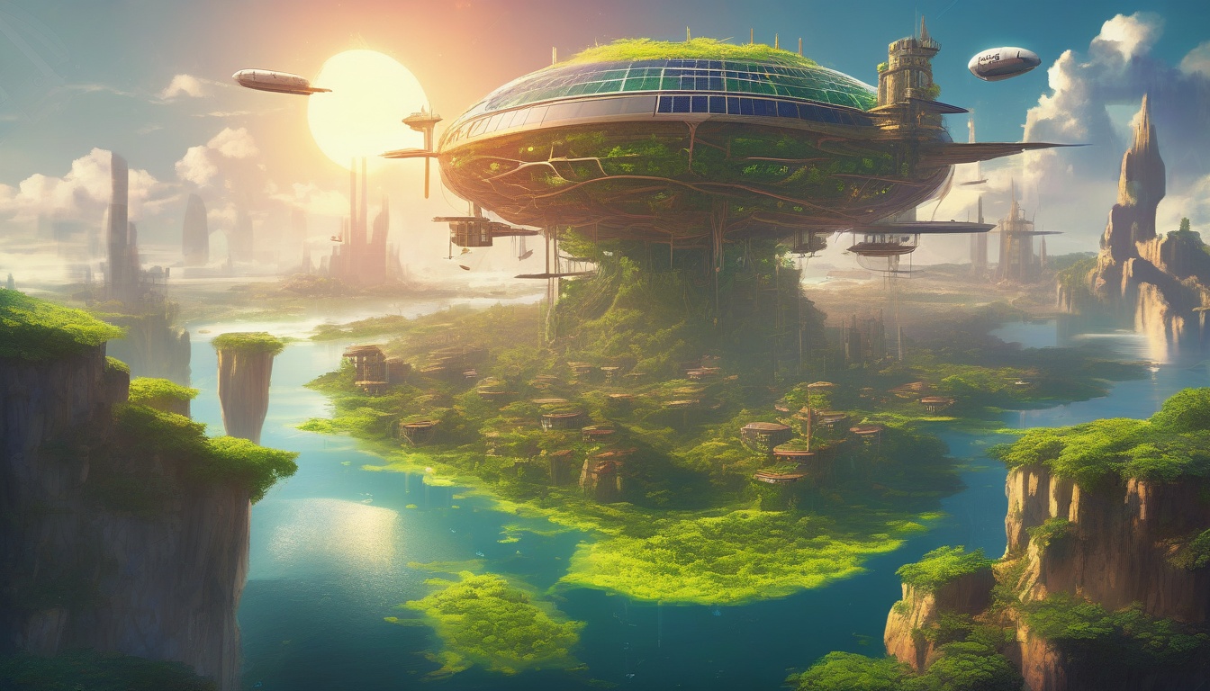 「ソーラーパンク：天空の島」がSteamで1万人同時接続達成。非戦闘のんびりがテーマの空想世界が問いかけるもの
